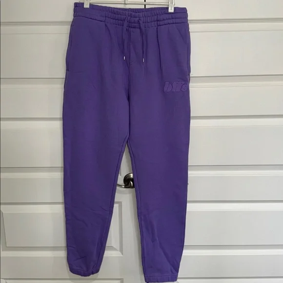 Purple Hoodie and Sweatpants with Embossed Logo - Picture 5 of 8